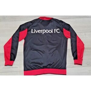 LFC Liverpool Jacket Men's L Red Full Zip Up Track Retro Football Soccer Club